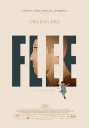 Flee movie poster [Jonas Poher Rasmussen film] 2021 original 27x40