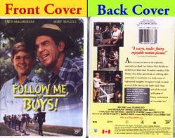 Follow Me, Boys! DVD (Fred MacMurray, Kurt Russell) 1966 Disney, New