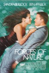 Forces of Nature movie poster [Sandra Bullock, Ben Affleck] 1999 original 27x40
