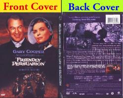 Friendly Persuastion DVD (Gary Cooper, Dorothy McGuire) 1956 Brand New