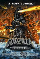 Godzilla 2000 movie poster (original 27x40 U.S. one-sheet)