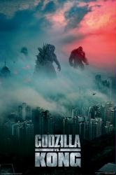 Godzilla vs. Kong movie poster (2021) 24x36