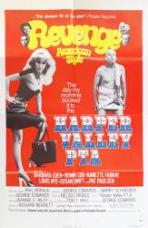 Harper Valley P.T.A. movie poster [Barbara Eden] 27x41 original 1978 Style B