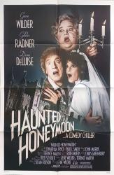 Haunted Honeymoon movie poster [Gene Wilder, Gilda Radner, Dom DeLuise] 1986 original 27x41