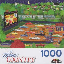 Home Country: Date Night Drive In jigsaw puzzle (Cra-Z-Art) 1000-pc Home Country: Date Night Drive In jigsaw puzzle (Cra-Z-Art) 1000-pc