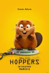 Hoppers movie poster [2026 Disney Pixar animated film] 27x40 original