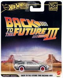 Hot Wheels Pop Culture: Back to the Future III - Time Machine 1955 diecast (Mattel/2025)