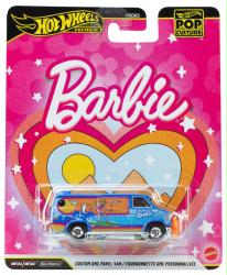 Hot Wheels Pop Culture: Barbie - Custom GMC Panel Van diecast (Mattel)