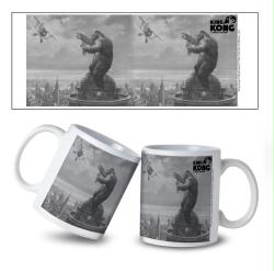 King Kong 11oz ceramic mug - Plane Battle B&W (Pyramid America) Brand New