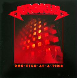 Krokus poster: One Vice at a Time vintage album flat (1982)