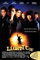 Light It Up movie poster [Usher, Rosario Dawson, Sara Gilbert] 1999 original 27x40