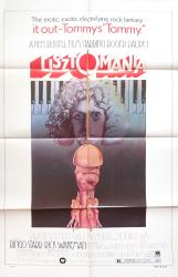 Lisztomania movie poster [Ken Russell film, Roger Daltrey] 1975 original 27x41