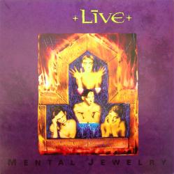 Live poster: Mental Jewelry vintage promo album flat (1991)
