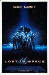 Lost in Space movie poster [William Hurt, Mimi Rogers, Gary Oldman] 1998 original 27x41