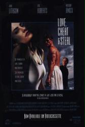 Love, Cheat & Steal movie poster [John Lithgow, Eric Roberts] 27x40