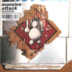Massive Attack poster: Protection vintage promo album flat (1994)