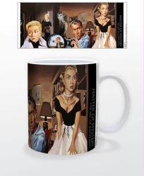Alfred Hitchcock 11oz ceramic mug - Master of Mystery collage (Pyramid America) Brand New
