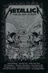 Metallica poster: The Black Album (24x36)