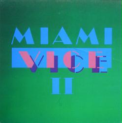 Miami Vice II soundtrack poster: Vintage promo album flat (1986)