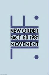 New Order poster: Movement (24x36) 1981 album cover art