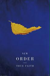New Order poster: True Faith (24x36) 1987 cover art