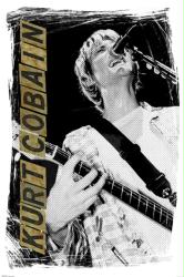 Kurt Cobain poster: Concert (24x36) Nirvana