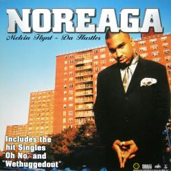 Noreaga poster: Melvin Flynt - Da Hustler vintage promo album flat (1999) N.O.R.E.