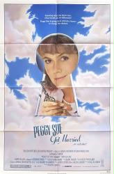 Peggy Sue Got Married movie poster [Francis Ford Coppola film, Kathleen Turner] 1986 original 27x41