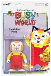 Richard Scarry's Busy World - Huckle Cat Picnic ReAction figure (Super7)