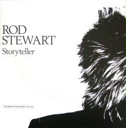 Rod Stewart poster: Storyteller vintage promo album flat (1989)