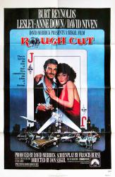Rough Cut movie poster [Burt Reynolds, Lesley-Anne Down] 1980 original 27x41