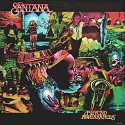 Santana poster: Beyond Appearances vintage promo album flat (1985)