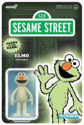 Sesame Street: Elmo Glow-in-the-Dark ReAction figure (Super7)