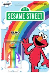 Sesame Street: Elmo Rainbow colors ReAction figure (Super7)