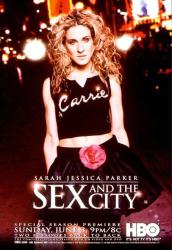 Sex and the City poster (2001) [Sarah Jessica Parker] 27x40 original Season 4