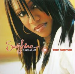 Sunshine Anderson poster: Your Woman vintage promo album flat (2001)