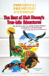 The Best of Walt Disney's True-Life Adventures movie poster (1975) original 27x41
