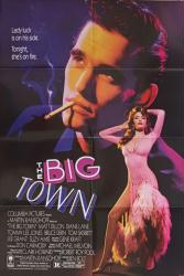 The Big Town movie poster [Matt Dillon, Diane Lane] 1987 original 27x40