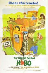 The Billion Dollar Hobo movie poster [Tim Conway, Will Geer] 27x41 original 1977