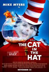 The Cat in the Hat movie poster [Mike Myers] 2003 original 27x40