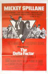 The Delta Factor movie poster [Yvette Mimieux, Christopher George, Yvonne De Carlo] 1970 original 27x41