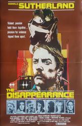 The Disappearance movie poster [Donald Sutherland] 1977 original 27x41
