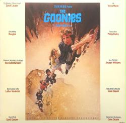 The Goonies soundtrack poster: vintage promo album flat (1985)