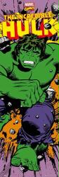 The Incredible Hulk poster: Marvel Comics (21x62) door poster
