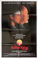 The Karate Kid Part II movie poster [Ralph Macchio, Pat Morita] 27x41 original 1986