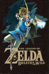 The Legend of Zelda: Breath of the Wild video game poster (24x36) Nintendo