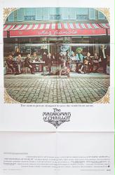 The Madwoman of Chaillot movie poster [Katharine Hepburn, Charles Boyer] 1969 original 27x41