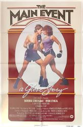 The Main Event movie poster [Barbra Streisand, Ryan O'Neal] 1979 original 27x41