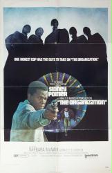 The Organization movie poster [Sidney Poitier] 27x41 original 1971