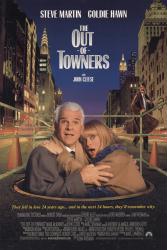 The Out-of-Towners movie poster [Steve Martin, Goldie Hawn, John Cleese] 1999 original 27x40